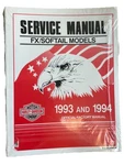 1993 1994 Harley-davidson Fx & Softail Models Service Repair Manual 99482-94 New. Fixed Price $99.00.