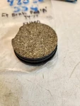 1974-77 KZ400 Front Brake Pad Nos Kawasaki 43050-004. Fixed Price $14.94.