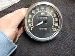 Harley Panhead Shovelhead Evo Vintage Chopper 120 Mph 1-TO-1 Speedo New.. Fixed Price $65.00.
