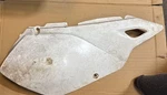 Suzuki DRZ400 Plastics Side Frame Cover Right White Oem 00-07 47111-29F00. Fixed Price $37.95.