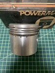 New Old Stock Powermax (4) Hepolite Pistons #18537, .060, For Mg. Fixed Price $130.00.