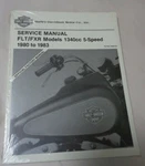 Genuine, Harley Davidson ,flt / Fxr, 1980-83 ,genuine Original Service Manual .. Fixed Price $86.95.