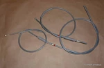 Honda QA50 Control Cable Set (front / Rear Brake + Throttle) As Nos K0 K1 K2 K3. Fixed Price $50.00.