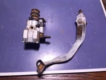 87-03 Kawasaki Mojave 250 Right Rear Set Brake Foot Pedal Caliper. Fixed Price $29.00.