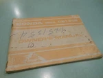 Honda Oem Model 1975 CB125S Owner's Manual S2 # 3132404. Fixed Price $36.95.