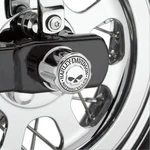 41706-09A Harley-davidson Rear Axle Nut Cover Kits Willie G Skull Collection. Fixed Price $62.57.
