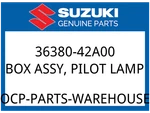 Suzuki Oem Part 36380-42A00 Box Assy, Pilot Lamp. Fixed Price $145.88.