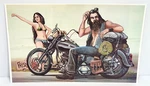 Vintage Easyriders Harley-davidson Motorcycle Centerfold Garage Art. Fixed Price $16.98.
