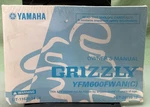 New Genuine Yamaha LIT-11626-14-06 YFM600FWAN(C) Grizzly Owner's Manual. Fixed Price $59.47.