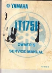 Genuine Yamaha IT175 Workshop Service Manual 1980. Fixed Price $25.09.