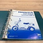 Honda Oem Original Shop Repair Manual With Binder / 1984 NN50MD Gyro. Fixed Price $50.00.