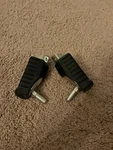 22-25 Kawasaki KLR650 Front Left & Right Footpegs. Fixed Price $35.00.