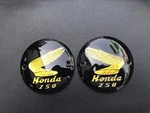 Honda C71 C72 CA72 CB72 CB250 CD250 CL72 L/r Fuel Tank Badges Emblem New Gold. Fixed Price $59.99.
