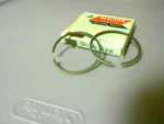 Nos Yamaha U7 Genuine Oversize .50 2ND Piston Ring 122-11601-21. Fixed Price $10.89.
