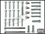 Triumph Unit 650 Twins Cover Screw Set Fits 1971-72 Pn# TBS-8500 & 00-0085. Fixed Price $60.88.