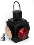Railroad Lantern Vintage Light Electric Antique Lamp Switch 4 Way Signal Indian. Fixed Price $375.00.