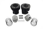 Vtwin 74" Shovelhead Cylinder & Piston Kit For 1966-1978 Harley Fx Fl. Fixed Price $586.95.