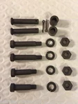 Harley Knucklehead Foot Board & Buddy Seat Peg Hinge Bolts 1941-64 Oem 52650-41. Fixed Price $27.95.