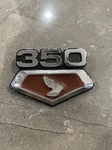 Vtg Used Oem Honda CB350 K3 CL350 Right Side Cover Emblem Badge 87128. Fixed Price $46.75.