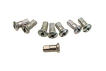 New Oem Kawasaki 41028-041 Silver Spoke Nipples Qty Nos. Fixed Price $24.99.