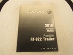 2010 Can-am Roadster RT-622 Owners Service Manual Part# 219100421. Fixed Price $24.88.