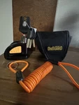 Onguard 45008051 Boxer Disk Lock Black With Reminder And Pouch. Fixed Price $10.00.