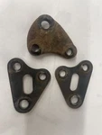 1973 Yamaha Street Series Frame Motor Mount Plate Exhaust Pipe. Fixed Price $15.00.