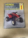 Honda. TRX300EX, TRX400EX, TRX450R Servicing Motor Cycles Manual Book. Fixed Price $35.00.