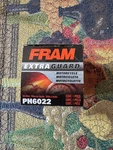 Fram - PH6022 Engine Oil Filter Fits Many Motorcycles Harley, Indian, Yamaha. Fixed Price $10.50.