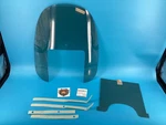 New Open Box Harley Davidson Smoked Compact Low Windshield, Lexan, 58065-94 *. Fixed Price $100.00.