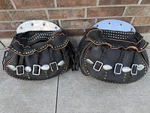 Harley Oem Knucklehead Panhead Buco 1946 - 148 Survivor Saddlebags & Brackets. Fixed Price $1399.99.
