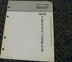 1967 Harley Davidson Sprint Ss Parts Catalog Supplement 99455-70 Xz. Fixed Price $51.49.