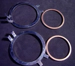 1973-77 Norton Commando 850, Exhaust Locking Tab & Copper Sealing Washer Set, Uk. Fixed Price $26.95.