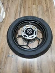 2013-2017 Kawasaki Ninja EX300 Oem Rear Wheel With Tire. Fixed Price $175.95.