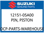 Suzuki Oem Part 12151-05A00 Pin,piston. Fixed Price $16.16.