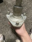 Honda Atc 70 Front Wheel Hub And Axle. Fixed Price $65.00.