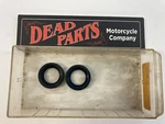 Harley Nos Aermacchi Pair 11033P Starter Shaft Rubber Seals Gaskets. Fixed Price $20.00.