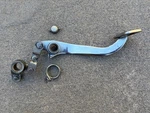 92-04 Suzuki VS800 Intruder. Used Oem Rear Brake Pedal Assy (p/n 43100-38A01).. Fixed Price $38.00.