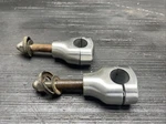 2003 Yamaha Star XVS650 Custom Handlebar Risors, Clams Oem #1225. Fixed Price $30.00.