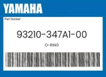Yamaha Genuine O-ring 93210-347A1-00. Fixed Price $10.10.