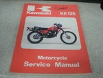 Oem Kawasaki KE125 Service Manual 99924-1010-04. Fixed Price $42.29.