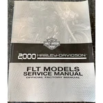 Harley-davidson Service Manual 2000 Flt Models Silver Excellent Pn 99483-00A. Fixed Price $65.00.