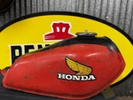 1978 Honda Fuel Gas Petro Tank Oem. Fixed Price $160.00.