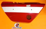 New Genuine Suzuki Lh Side Cover TS185J 1972 47211-29600-542 Nos Oem. Fixed Price $137.98.