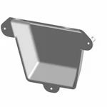 Polaris Bumper Guard Bracket, Gloss Black, Genuine Oem Part 5438181-070, Qty. Fixed Price $48.71.