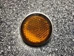 Oem Kawasaki H1 F3 F4 F5 F8 G3 G4 A1 A7 W1 W2 Fuel Gas Tank Side Reflector Vtg. Fixed Price $24.95.