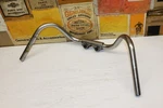 Harley 2 Piece Handlebars & Riser Clamp Xl Fx Knucklehead Panhead Chopper Bobber. Fixed Price $100.00.