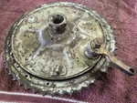 Harley Vlh Flathead 74 Rear Brake Plate Drum Wheel. Fixed Price $450.00.
