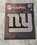 New York Giants Bling Decal Nfl Team Sparkle Glitter Adhesive Car Emblem. Fixed Price $18.99.