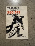 Yamaha DT2 Rider S Manual 311-28199-10. Fixed Price $65.00.